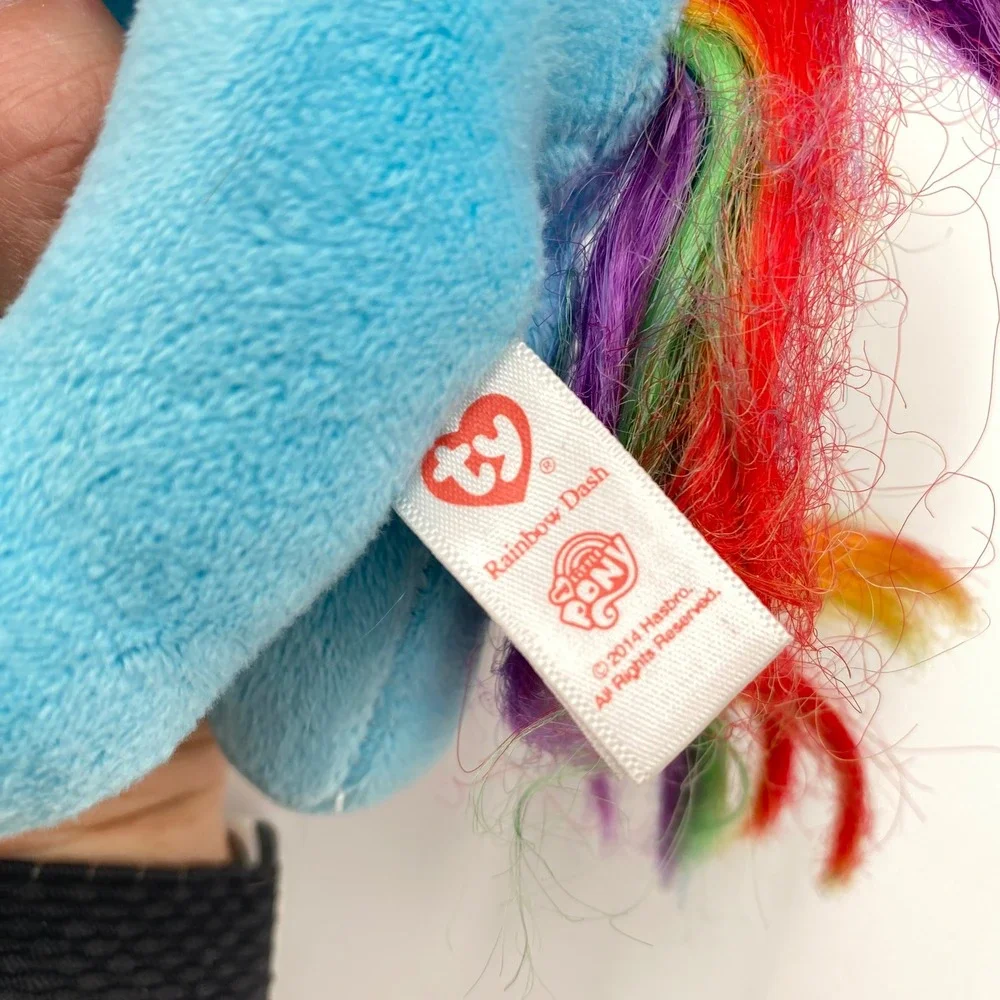 Ty My Little Pony Rainbow‎ Dash Plush Stuffed Animal Toy 2014